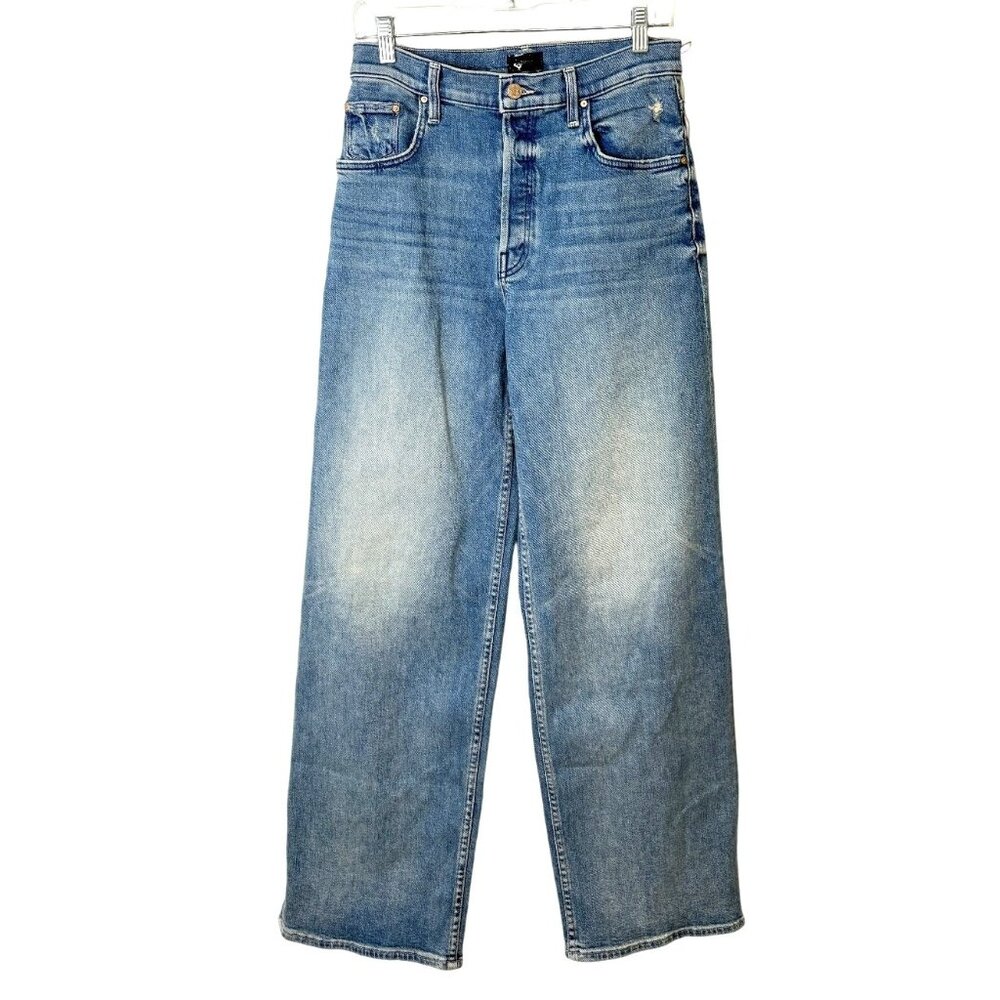 MOTHER Blue Flare & Wide Leg Jeans